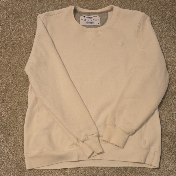 Champion Womens White Sweater Size Large - Picture 1 of 4